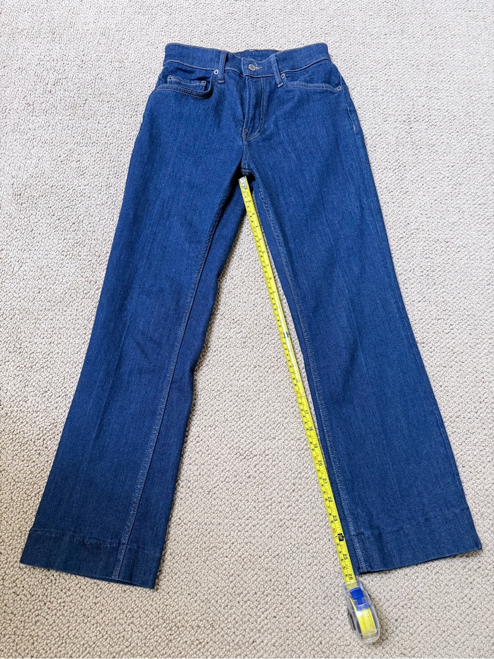 Zara Dark Blue Flared Women's Jeans